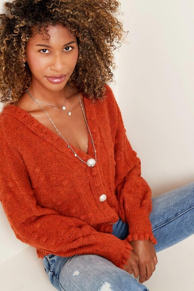 Cardigan Cotton Candy Wit One size h5 Afbeelding2